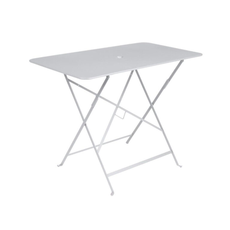 FERMOB - Table à manger pliante rectangulaire FERMOB Bistro en acier 97x57cm - 25 coloris