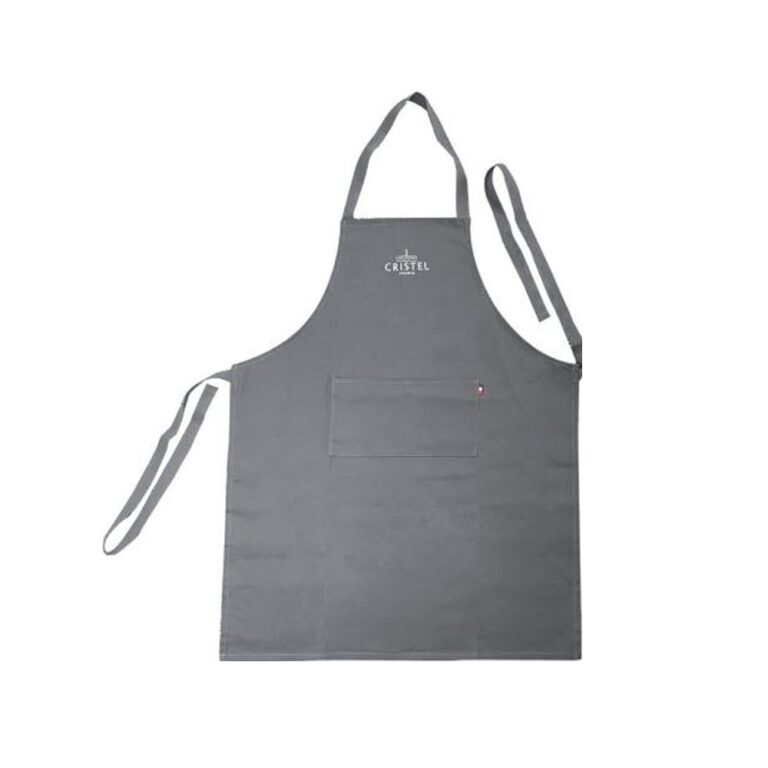 CRISTEL - Tablier gris Cristel 100% coton