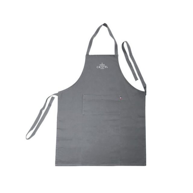 CRISTEL - Tablier gris Cristel 100% coton