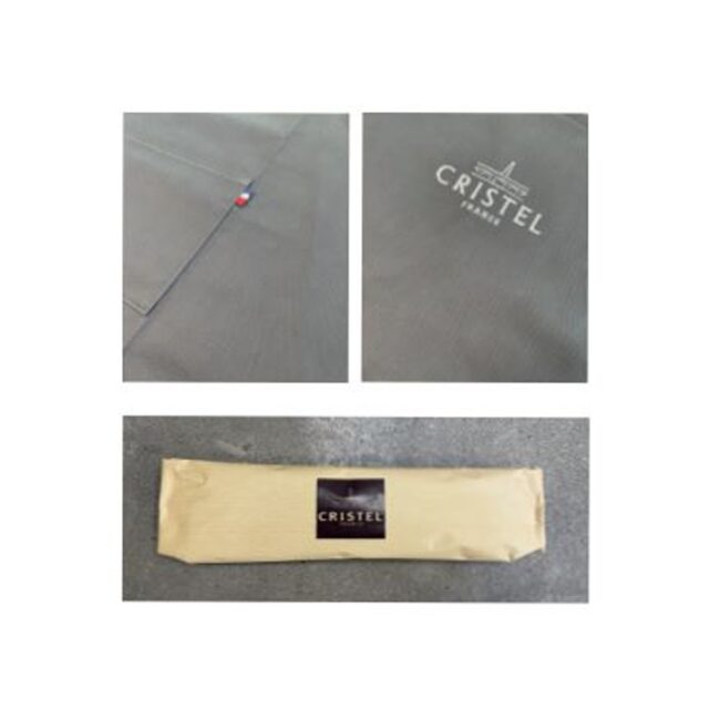 CRISTEL - Tablier gris Cristel 100% coton
