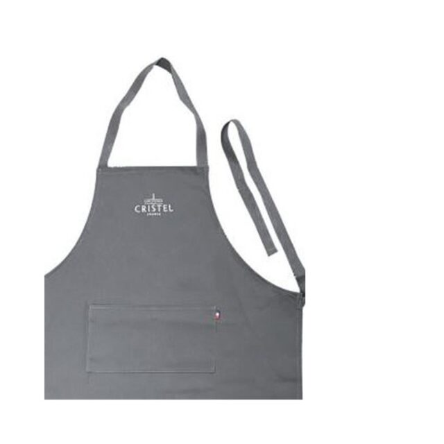 CRISTEL - Tablier gris Cristel 100% coton