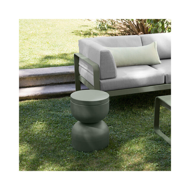FERMOB - Tabouret FERMOB Piapolo en tôle d'aluminium - 25 coloris