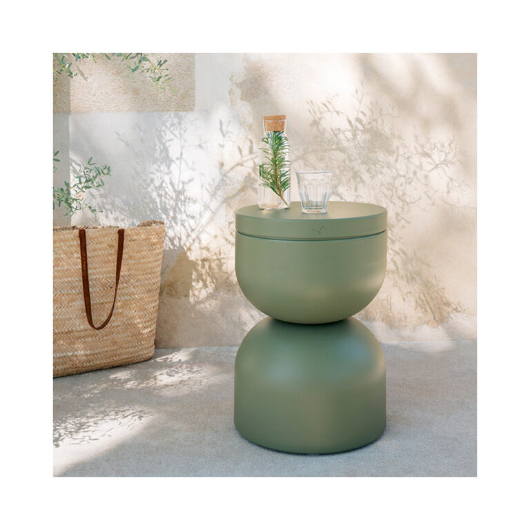 FERMOB - Tabouret FERMOB Piapolo en tôle d'aluminium - 25 coloris