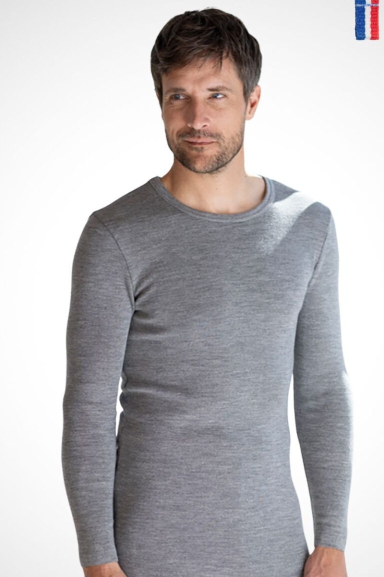 Monsieur Solfin - Tee-shirt fin en laine · Octave
