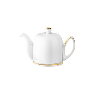 DEGRENNE - Théière GUY DEGRENNE Salam Or en porcelaine 4 tasses