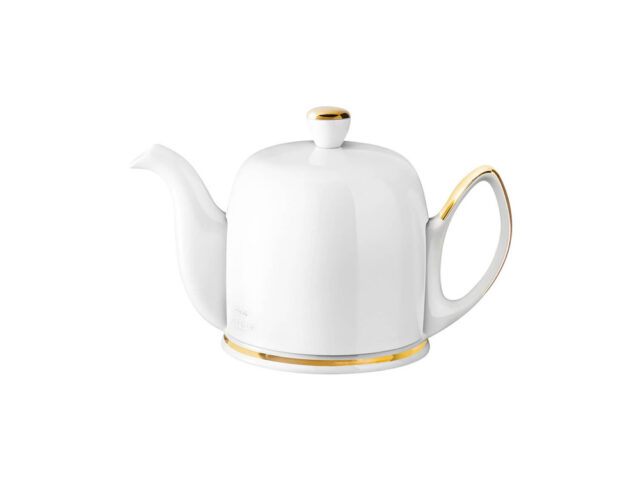 Degrenne - Théière DEGRENNE Salam Or en porcelaine 4 tasses