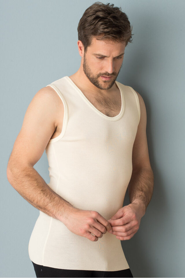 Monsieur Solfin - Débardeur fin laine mérinos · Arthur