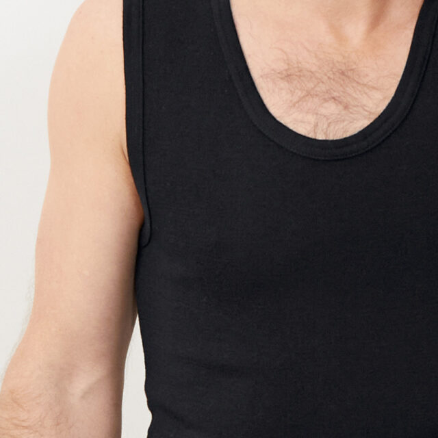 Monsieur Solfin - Débardeur fin laine mérinos · Arthur