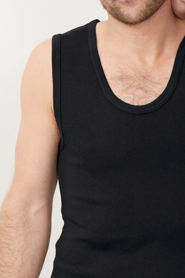 Monsieur Solfin - Débardeur fin laine mérinos · Arthur