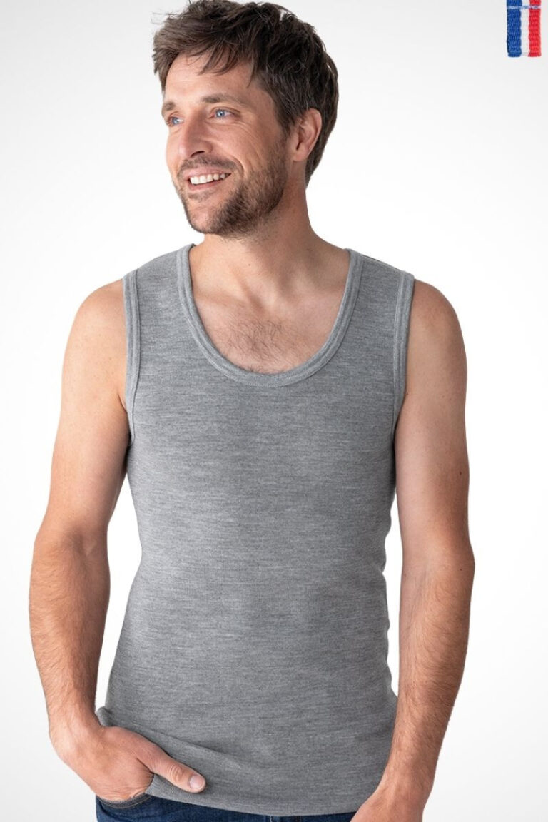 Monsieur Solfin - Débardeur fin laine mérinos · Arthur