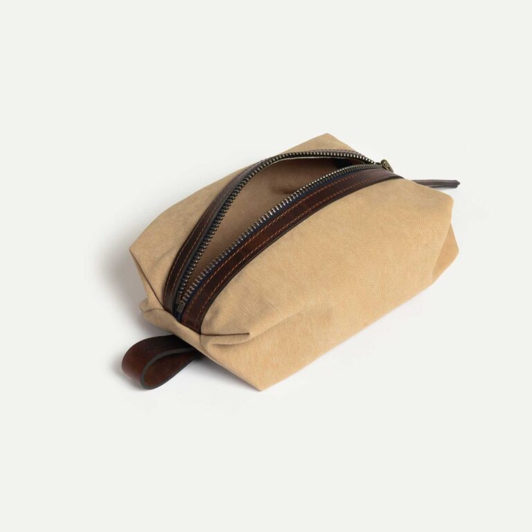 Bleu De Chauffe - Trousse de toilette ZAZOU - Blé Stonewashed