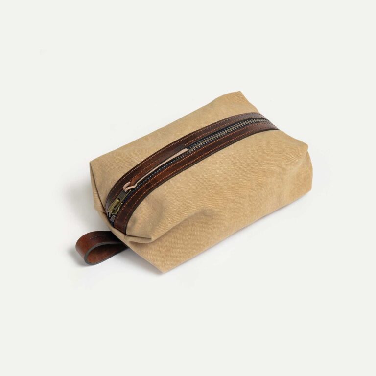 Bleu De Chauffe - Trousse de toilette ZAZOU - Blé Stonewashed