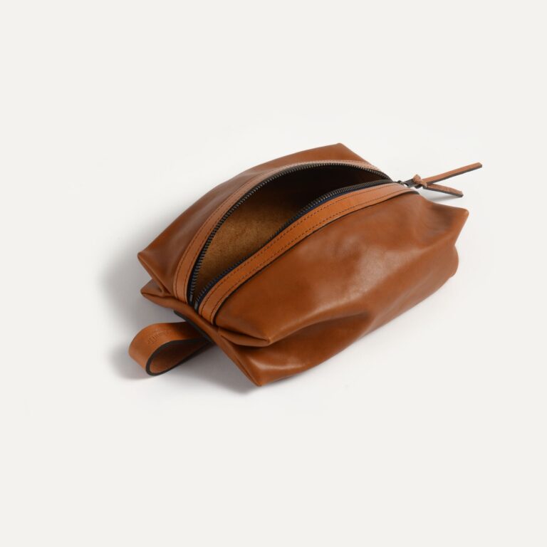Bleu De Chauffe - Trousse de toilette ZAZOU - Havane