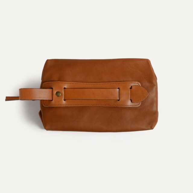 Bleu De Chauffe - Trousse de toilette ZAZOU - Havane