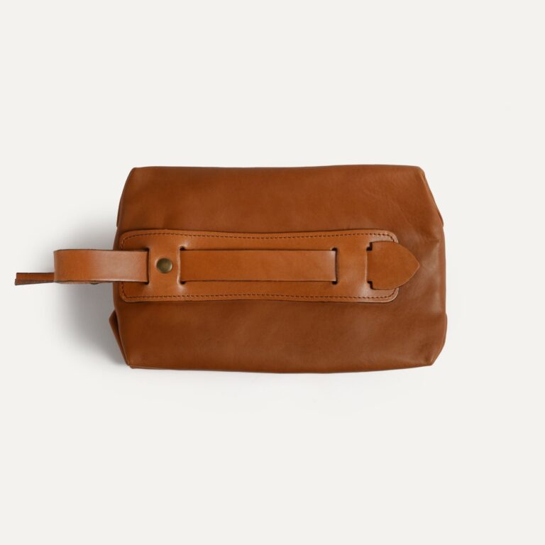 Bleu De Chauffe - Trousse de toilette ZAZOU - Havane