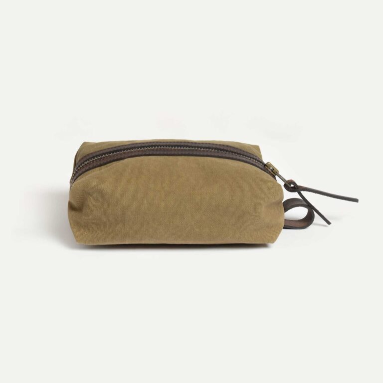 Bleu De Chauffe - Trousse de toilette ZAZOU - Kaki US Stonewashed
