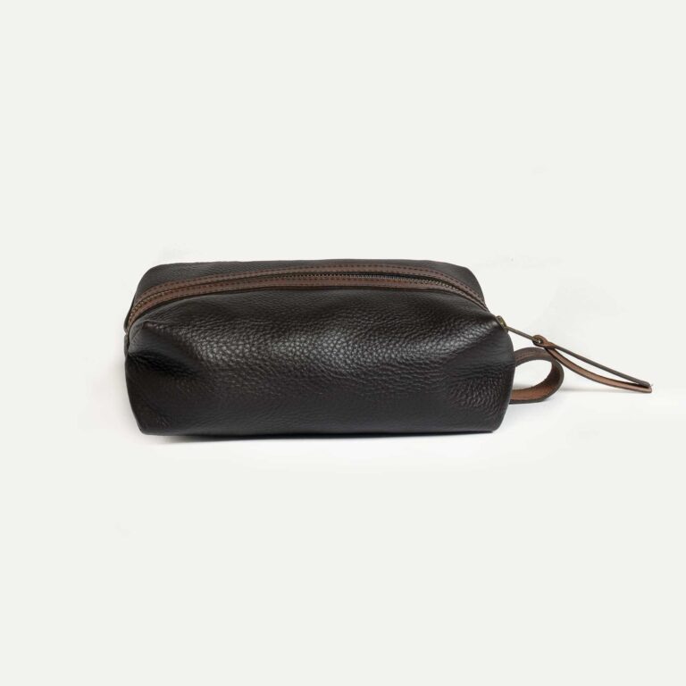Bleu De Chauffe - Trousse de toilette ZAZOU - Marron Brun