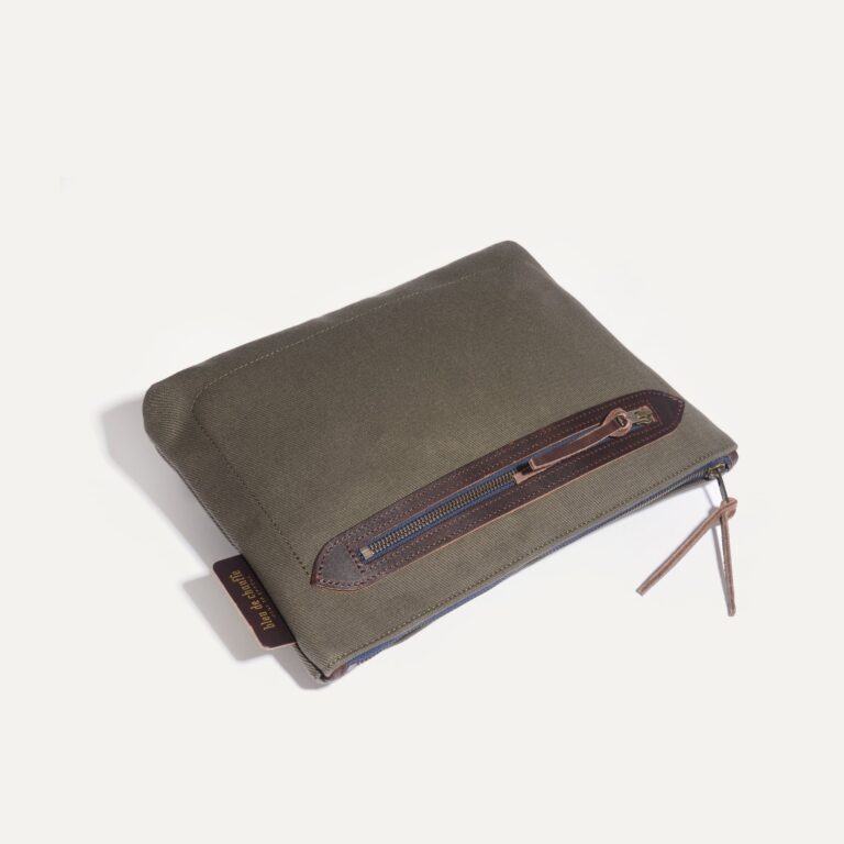 Bleu De Chauffe - Trousse de toilette Zèbre - Kaki BM