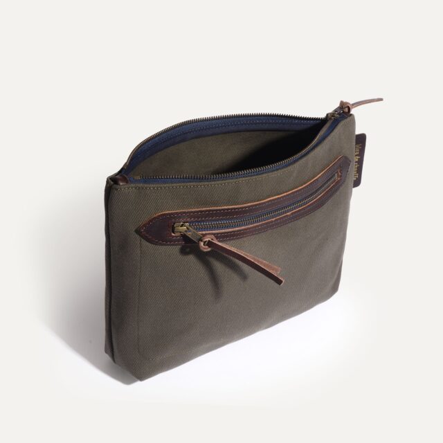 Bleu De Chauffe - Trousse de toilette Zèbre - Kaki BM