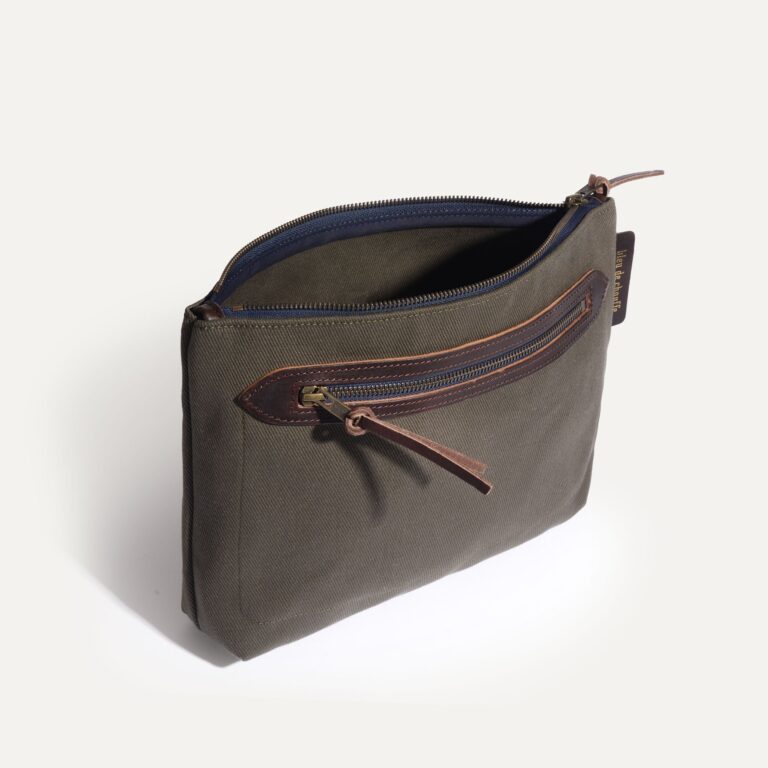 Bleu De Chauffe - Trousse de toilette Zèbre - Kaki BM