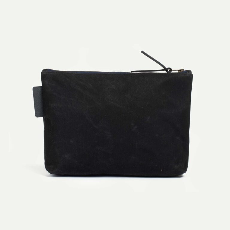 Bleu De Chauffe - Trousse de toilette Zèbre - Noir waxé