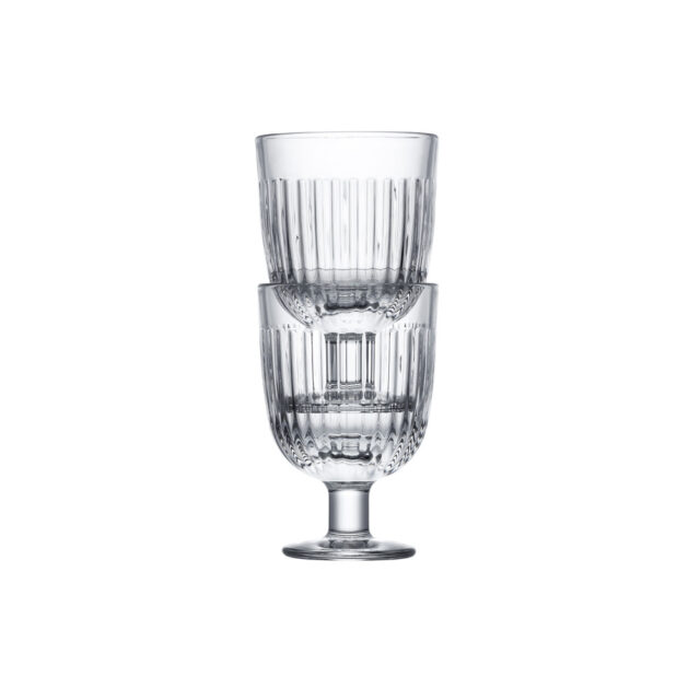 LA ROCHERE - 6 verres à pied Ouessant LA ROCHERE