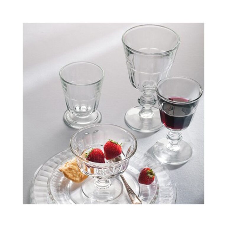 LA ROCHERE - 6 Verres flûtes gobelets Périgord LA ROCHERE - 6 tailles