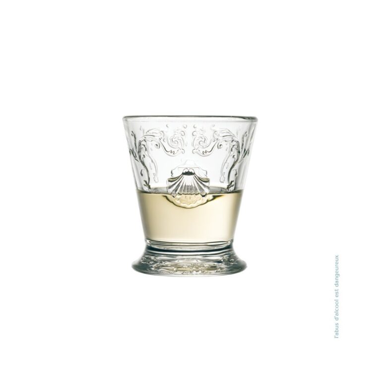 LA ROCHERE - 6 Verres gobelets Versailles LA ROCHERE - 5 tailles