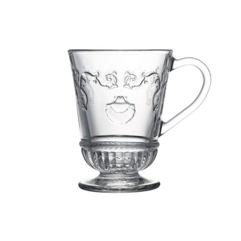 LA ROCHERE - 6 Verres gobelets Versailles LA ROCHERE - 5 tailles