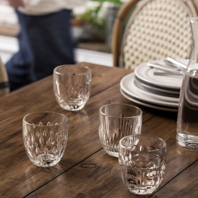 LA ROCHERE - 4 verres Troquet LA ROCHERE