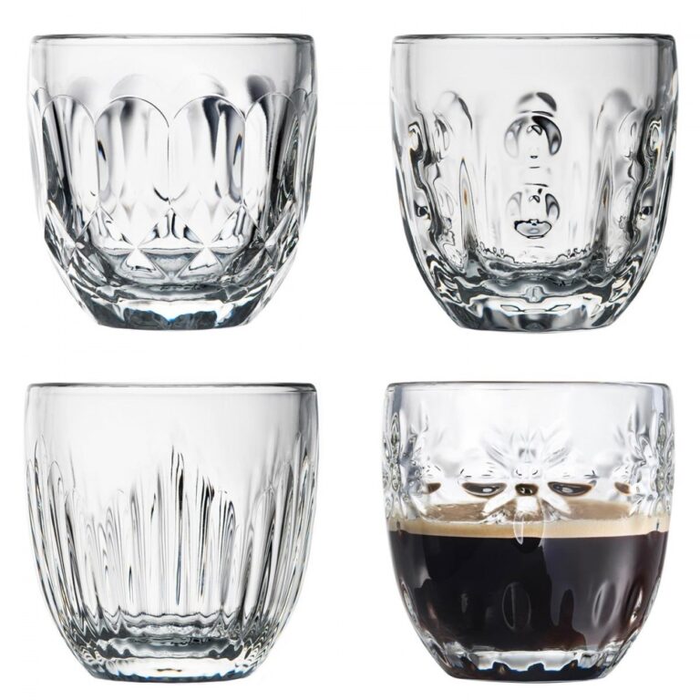 LA ROCHERE - 4 verres Troquet LA ROCHERE