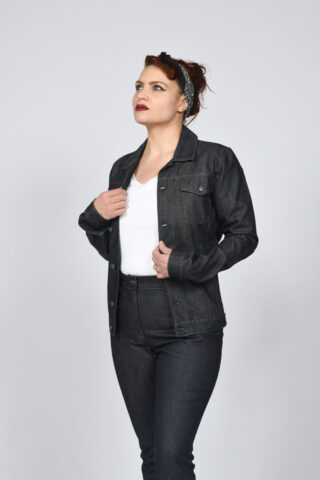 Blouson jean’s “Johnny” par la marque Kiplay Vintage Kiplay Vintage - Blouson jean’s “Johnny”