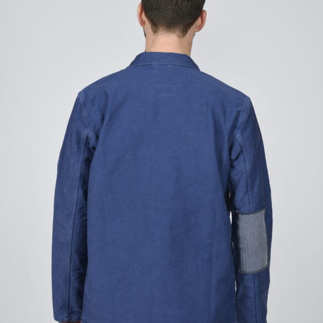 Kiplay Vintage - Veste moleskine ravaudée "Gaspard"