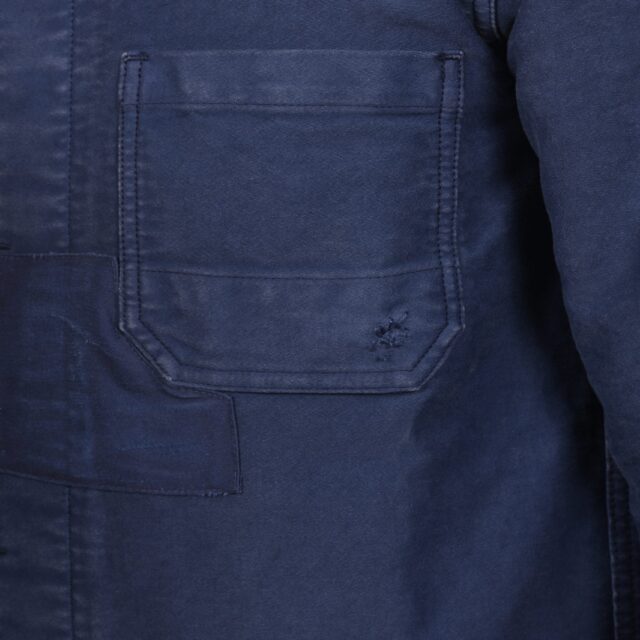 Kiplay Vintage - Veste moleskine ravaudée "Gaspard"