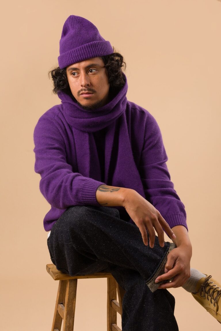 Nitto Knitwear - Pull Bedros - Prune