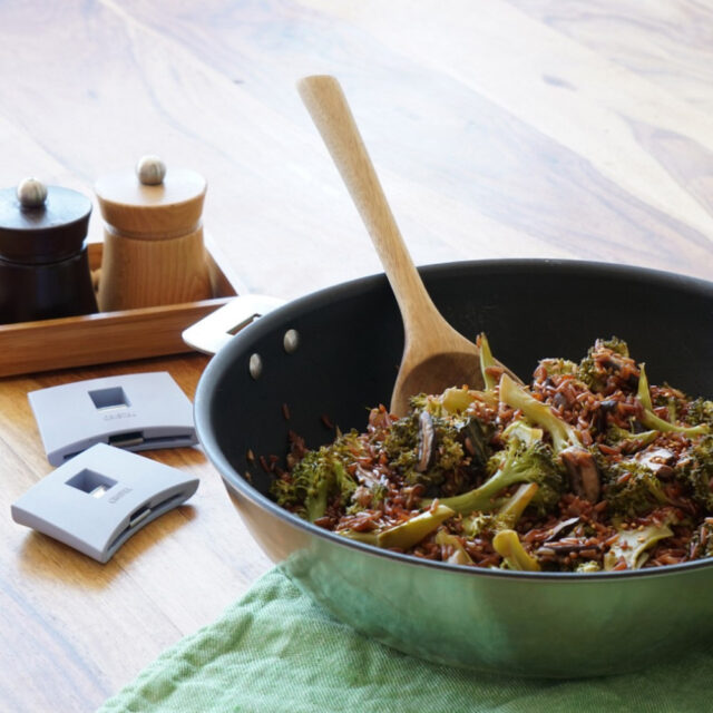 CRISTEL - Wok anti-adhérent Cristel Casteline amovible - 3 tailles