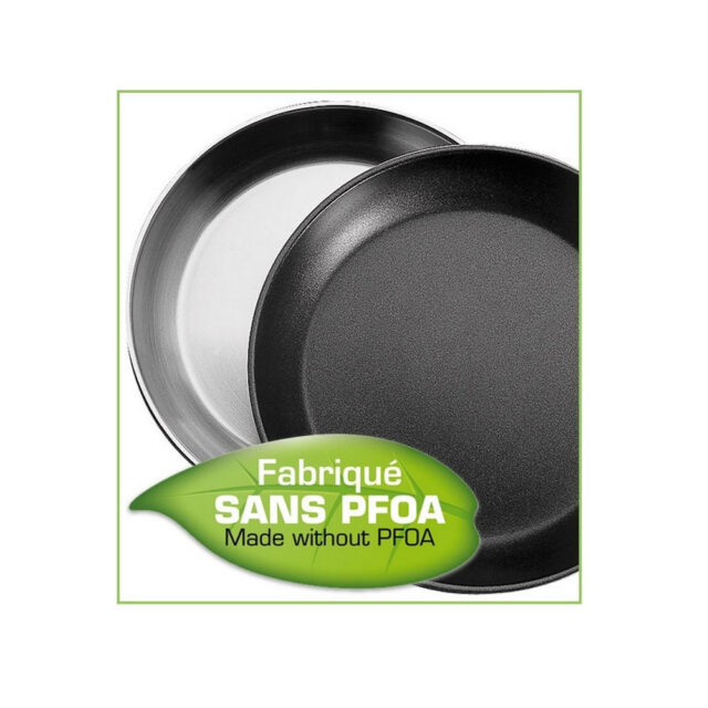 CRISTEL - Wok anti-adhérent Cristel Casteline amovible - 3 tailles