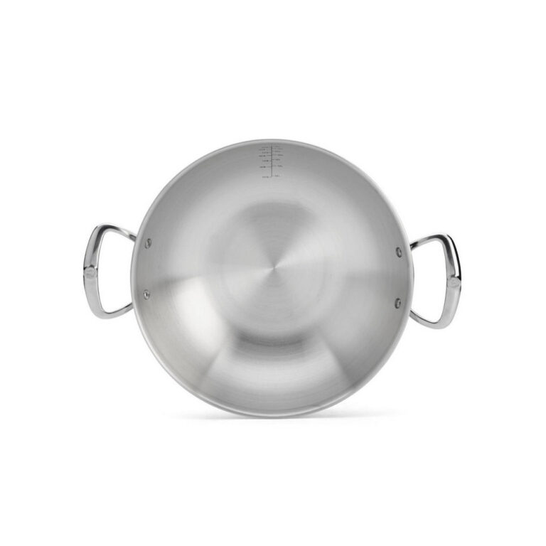 DE BUYER - Wok bombé DE BUYER Affinity en inox 32cm