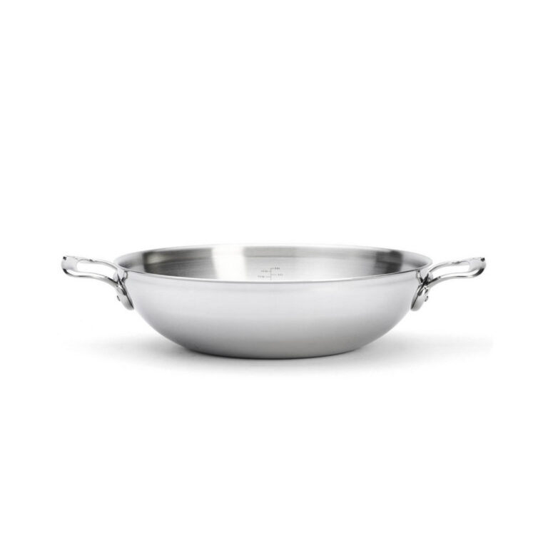 DE BUYER - Wok bombé DE BUYER Affinity en inox 32cm