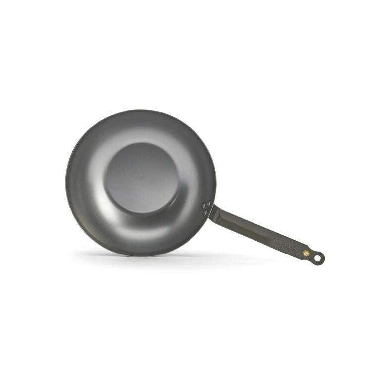 DE BUYER - Wok bombé De Buyer Minéral B en acier - 4 tailles