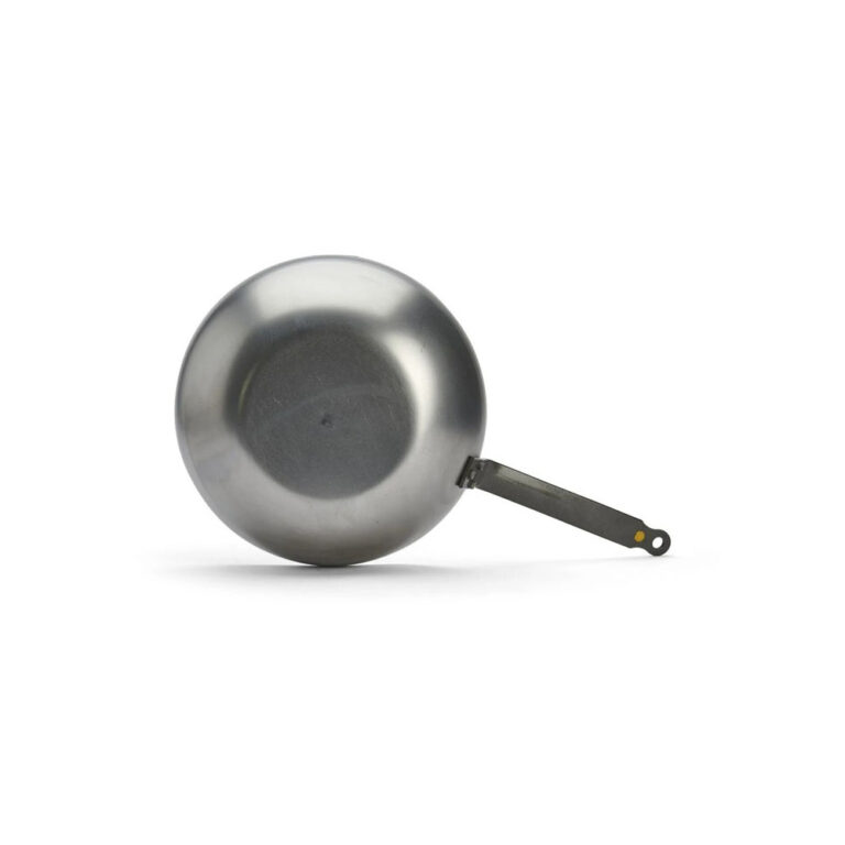 DE BUYER - Wok bombé De Buyer Minéral B en acier - 4 tailles