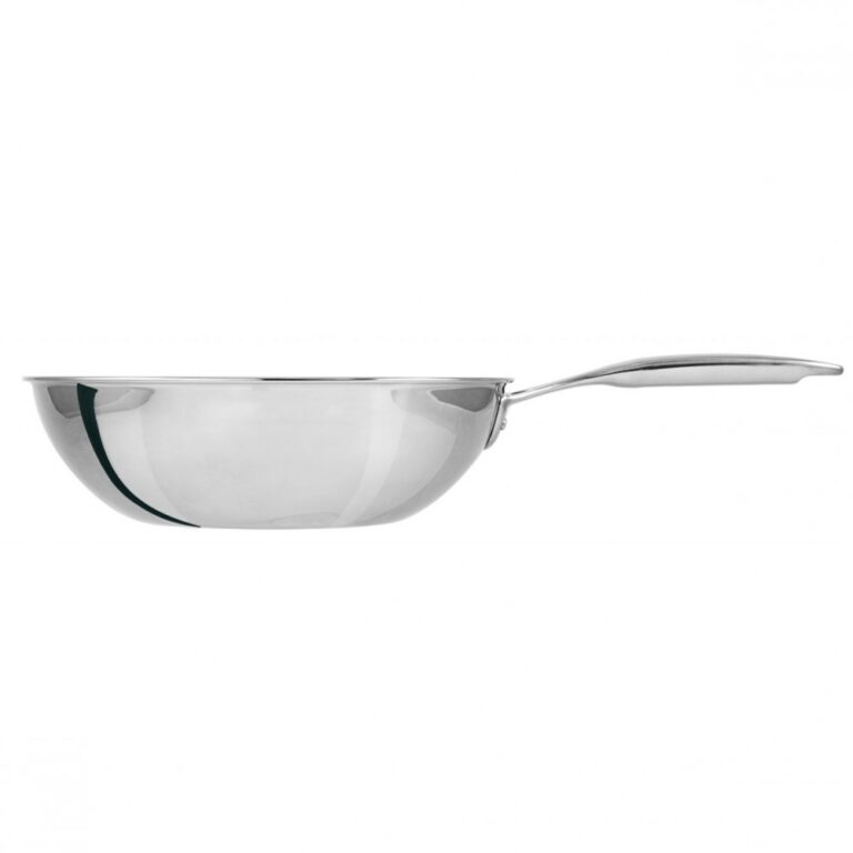 CRISTEL - Wok CRISTEL Castel Pro en inox - 5 tailles