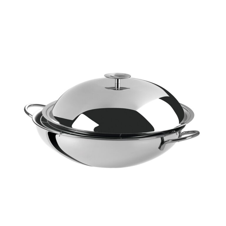 wok cristel CRISTEL - Wok en inox Cristel Casteline - 2 tailles
