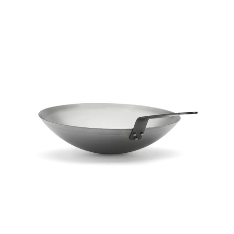 DE BUYER - Wok DE BUYER Carbone Plus en tôle d'acier 35cm