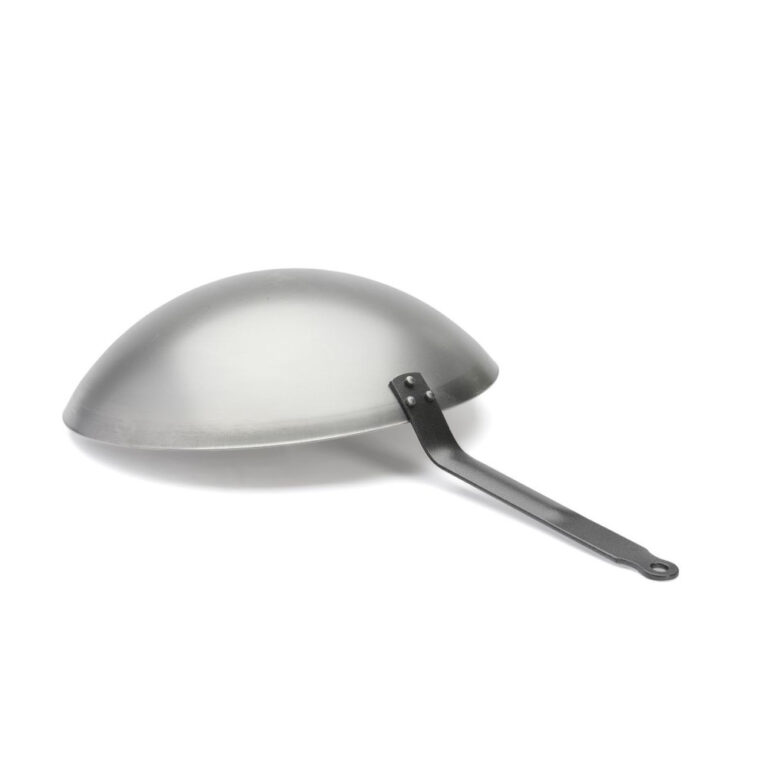 DE BUYER - Wok DE BUYER Carbone Plus en tôle d'acier 35cm
