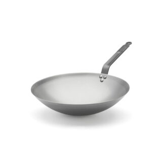 de Buyer - Wok DE BUYER Carbone Plus en tôle d’acier 35cm