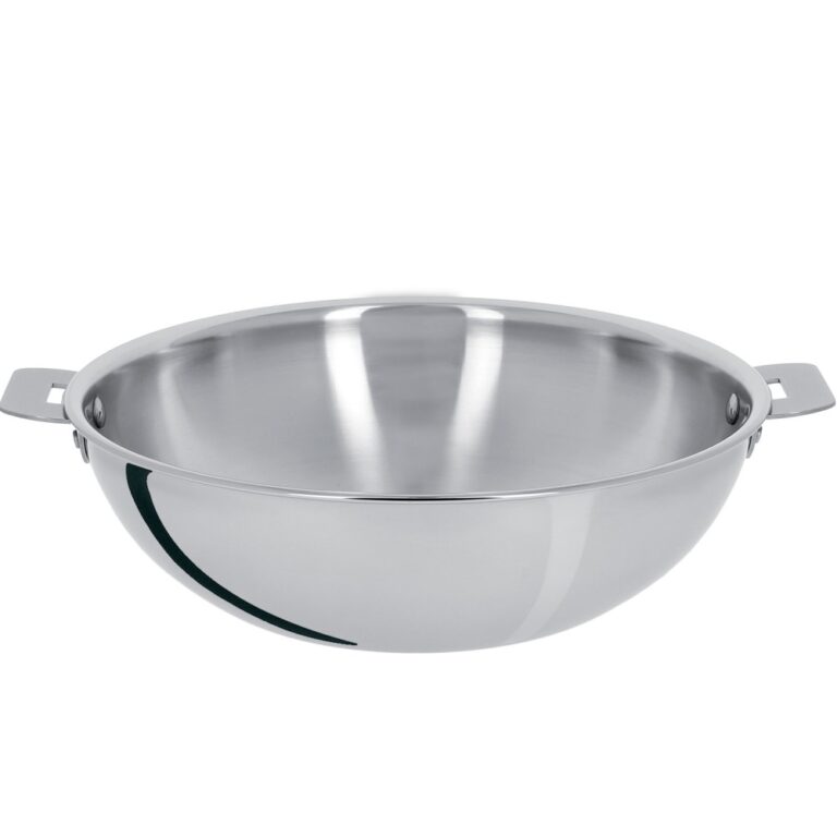 CRISTEL - Wok et couvercle CRISTEL Casteline en inox - 3 tailles