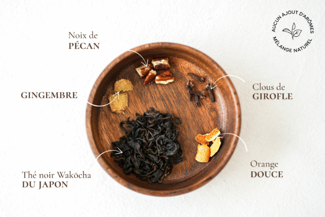 Maison Théerie - N°11 Thé noir de Noël - Pomme d'Ambre