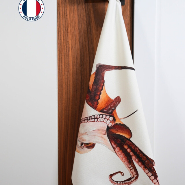 varek.illustrations - Torchon 100% coton : Le Poulpe
