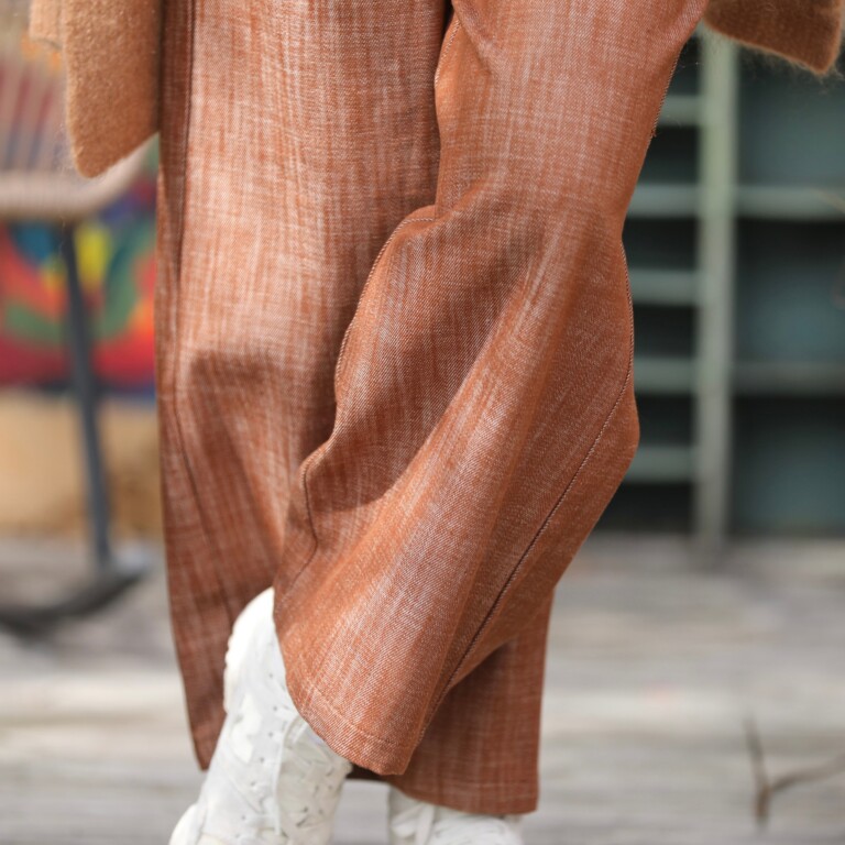 Meta SS25 - Pantalon Alex - Jean de coton chocolat – XXL